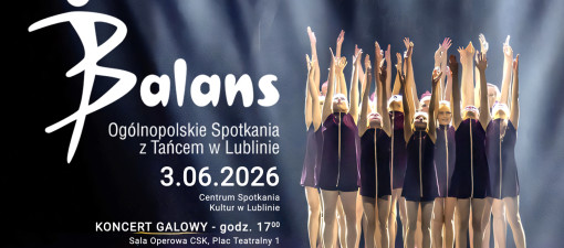 Młode zespoły taneczne z całej Polski wystąpią w Sali Operowej CSK